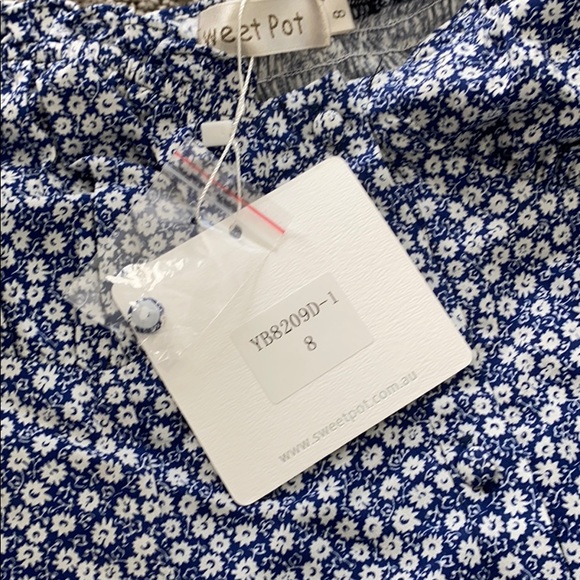 Verge Girl Angel Armor Button Front Mini Dress - Picture 4 of 4